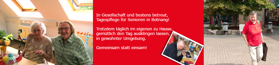 Wir sind für Sie da! häuslicher Pflegedienst