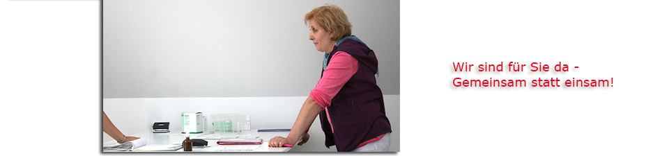 Chef und Inhaberin, Fr. Wohlfarth